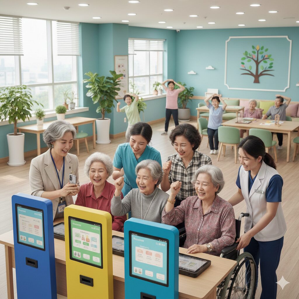 실버 케어 및 시니어 교육 서비스